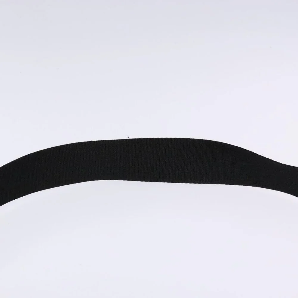 Authentic Christian Dior Trotter Canvas Shoulder Bag Navy Silver - Picture 15 of 16